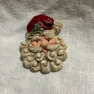 Bundle only 🎅Father Christmas Santa St Nick pin brooch rustic look aesthetic